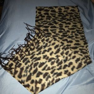 Leopard Print Scarf